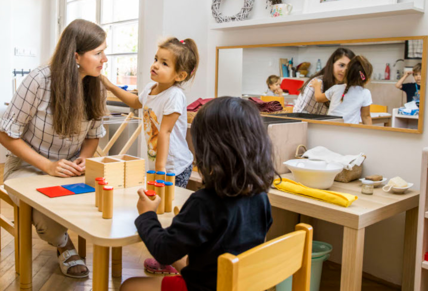 montessori školkách Praha 1